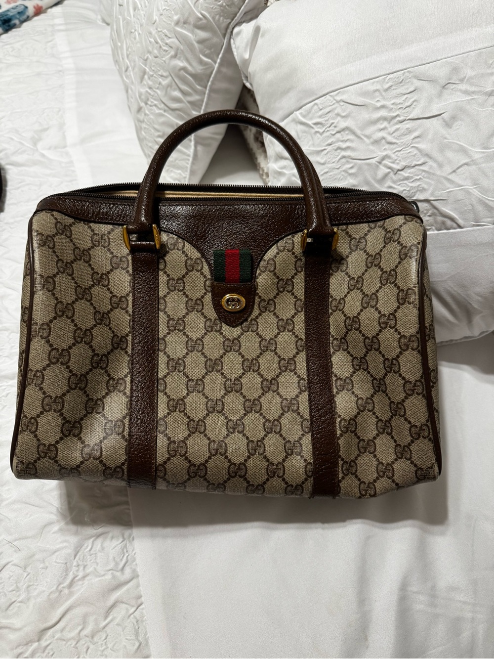 Gucci Ophidia Boston Bag with Certificate of Authenticity